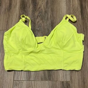 Victoria’s Secret lime bathing suit top
